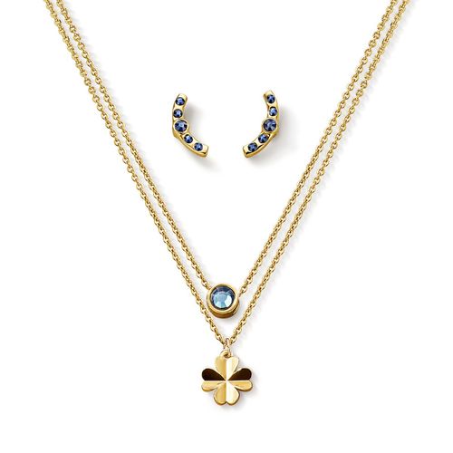 Estuche Collar + Aretes Forever Lucky