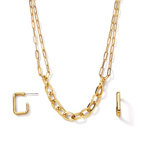 Estuche Collar + Aretes Union Force